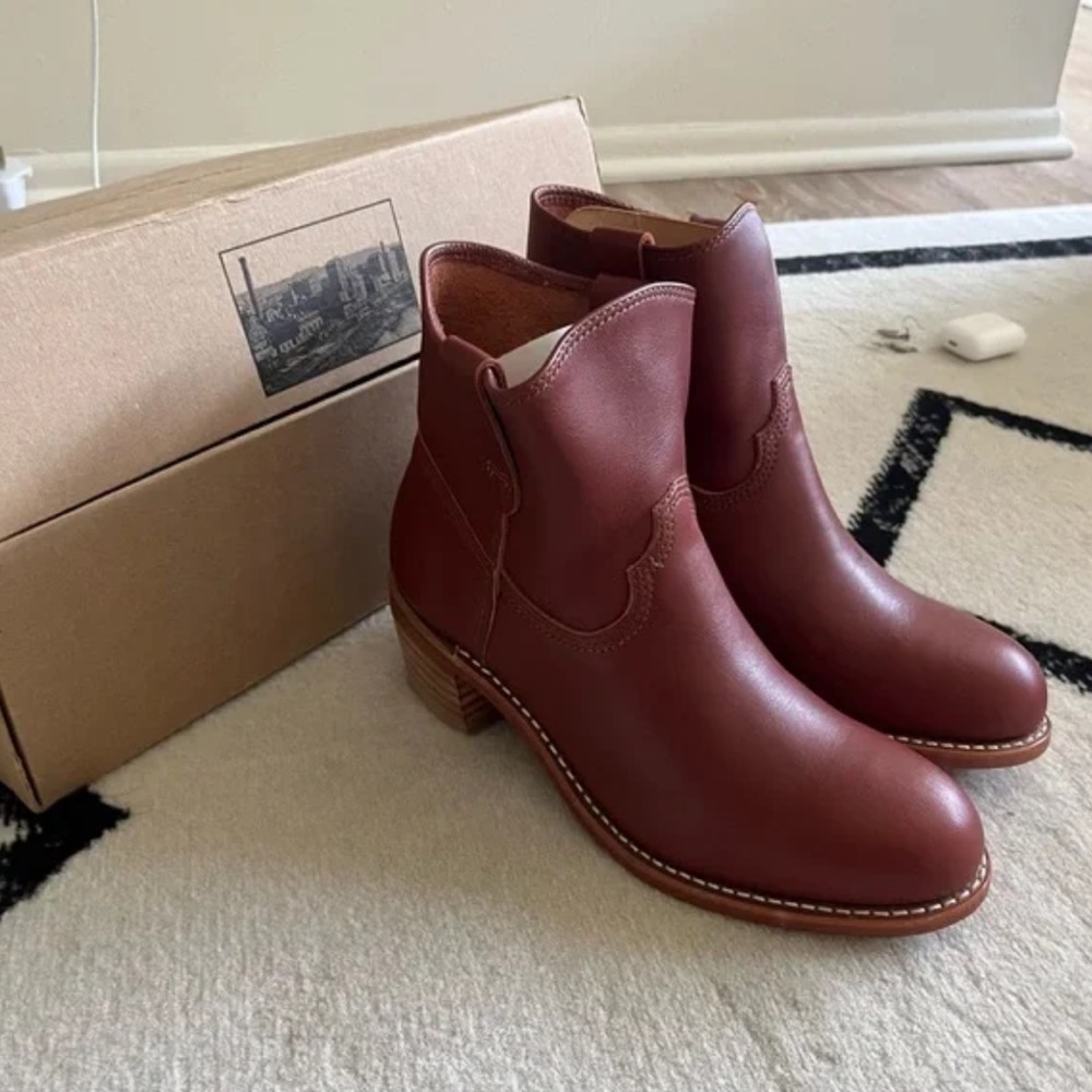 Red Wing Inez Boots, Size 8